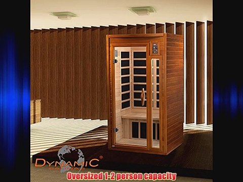 DYNAMIC SAUNAS AMZ-DYN-6106-01 Barcelona 1 to 2-Person Far Infrared Sauna