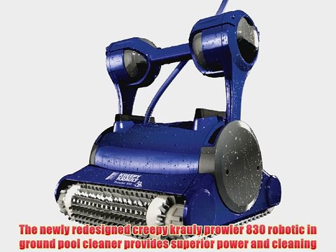 Pentair 360032 Kreepy Krauly Prowler 830 Robotic Inground Pool Cleaner with 60 Foot Cord