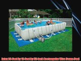 Intex 24-Foot by 12-Foot by 52-Inch Rectangular Ultra Frame Pool