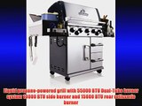 Broil King 958644 Imperial 590 Liquid Propane Gas Grill with Side Burner and Rear Rotisserie