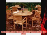 Three Birds Casual Oxford 3-Feet Table with Sedona Stacking Side Chairs Teak