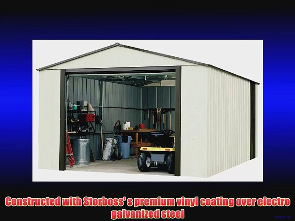 Storboss Vinyl Coated Murryhill Storage Shed 14 by 21-Feet