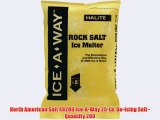 North American Salt 49200 Ice-A-Way 25-Lb. De-Icing Salt - Quantity 200