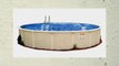Embassy Pool 4-1500 PARA100 Above Ground Swimming Pool 15-Feet by 52-Inch Creamy Tan