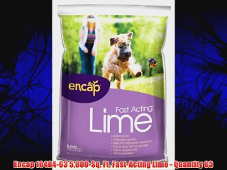 Encap 10484-63 5000-Sq. Ft. Fast-Acting Lime - Quantity 63