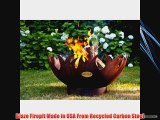Blaze Firepit Made in USA From Recycled Carbon Steel