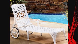 Chaise Lounge Chairs Set of 2 Gorgeous for Patio Garden or Outdoor Activities. Enjoy a Relaxing