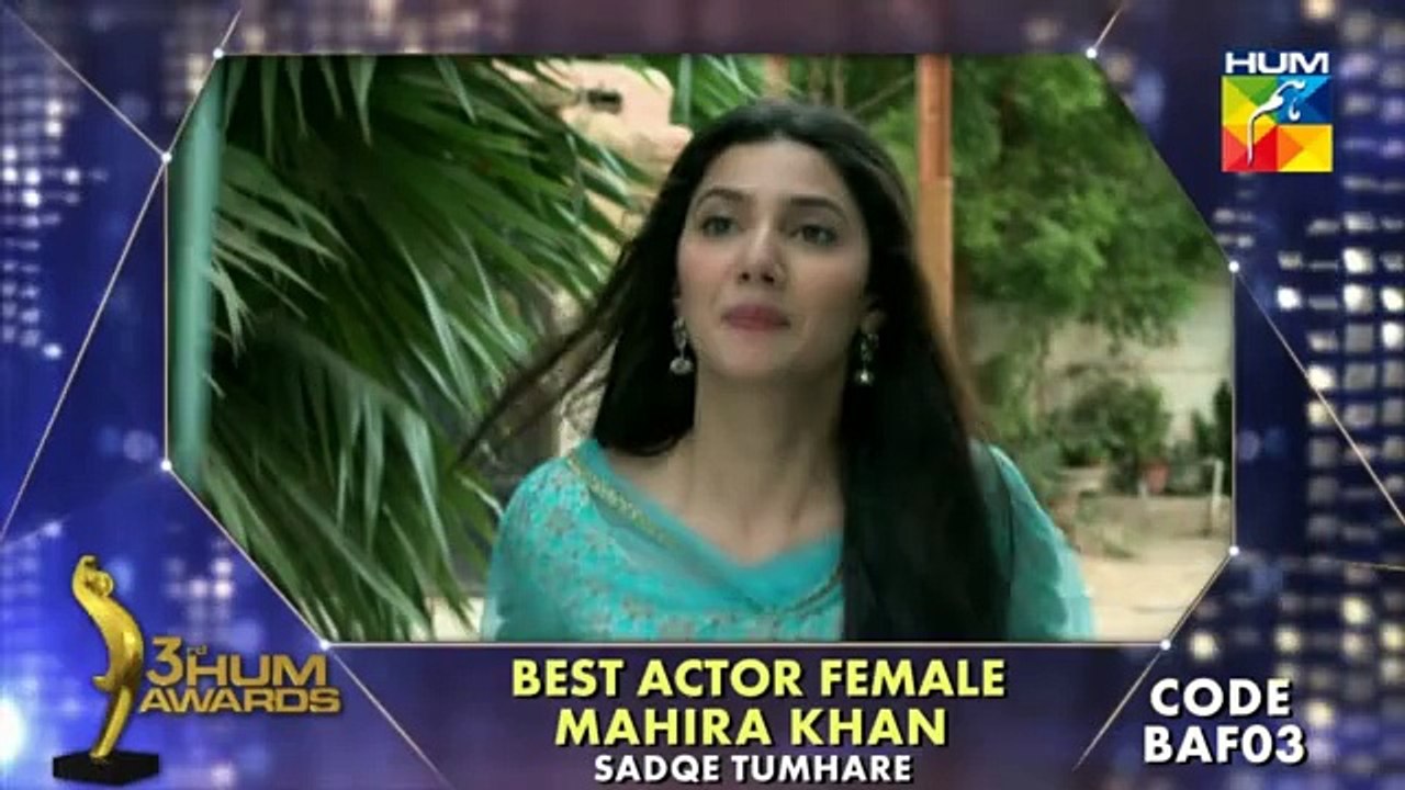 HUM Awards - Best Actor Female