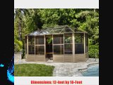 Gazebo Penguin 41218 4-Season Solarium 12 by 18-Feet