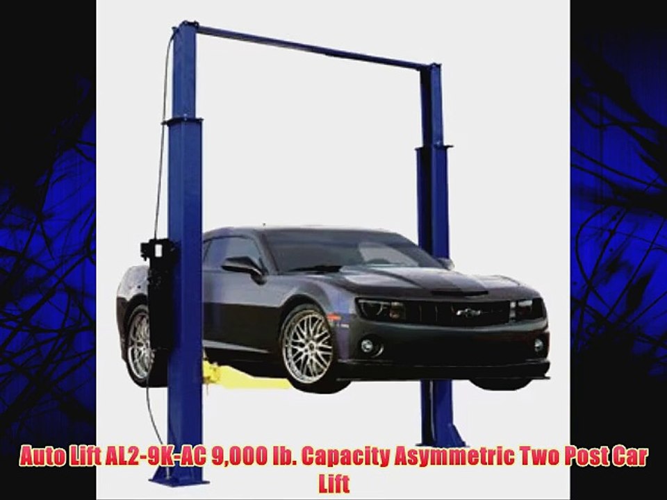 Auto Lift AL2-9K-AC 9000 lb. Capacity Asymmetric Two Post Car Lift