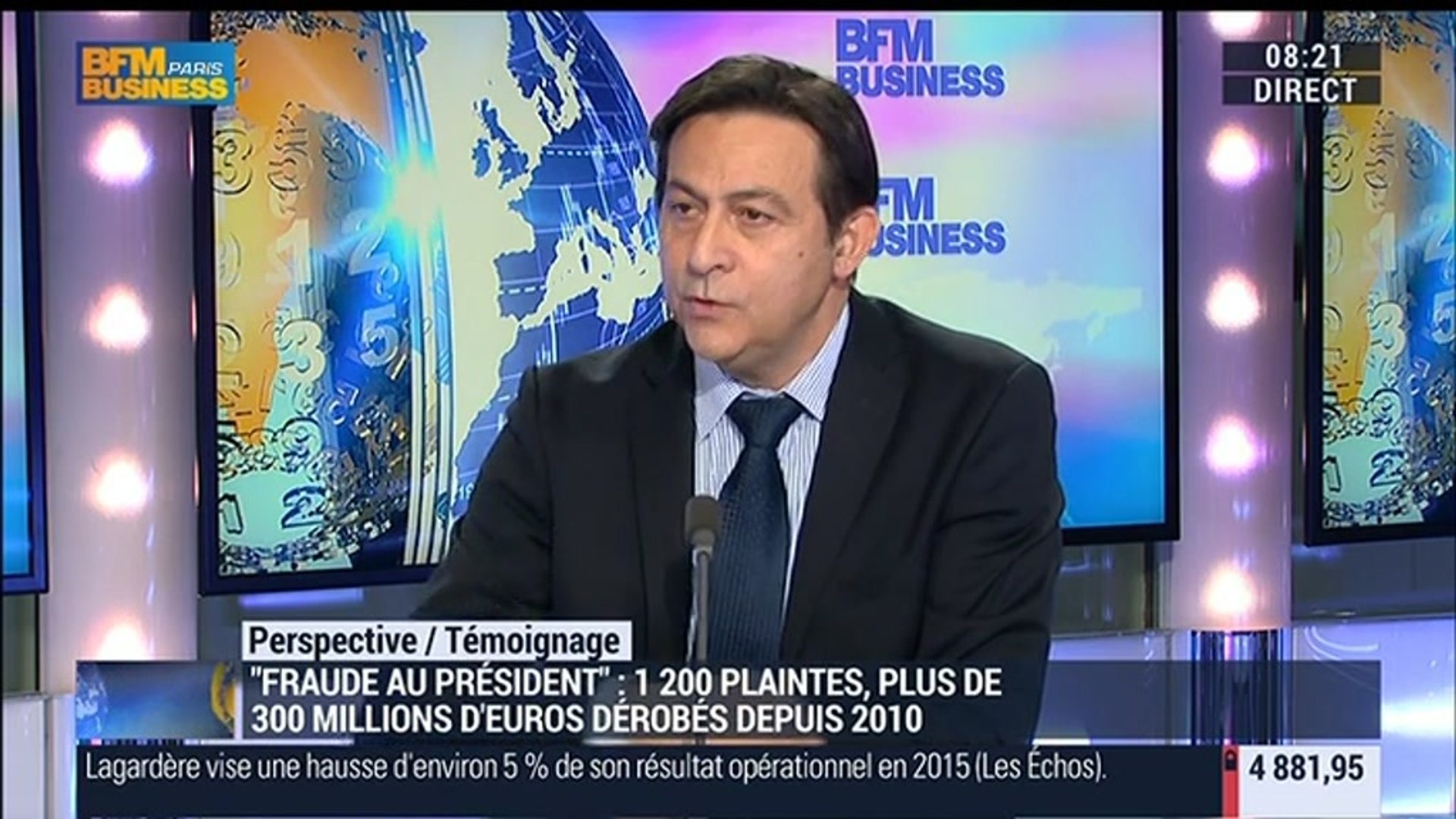 Fraude au président: "Plus de 350 millions d'euros ont été dérobés aux  entreprises françaises": Jean-Marc Souvira - 11/03 - Vidéo Dailymotion
