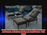 Heritage Outdoor Living Elisabeth Cast Aluminum 5pc Outdoor Adjustable Club Chair Set with