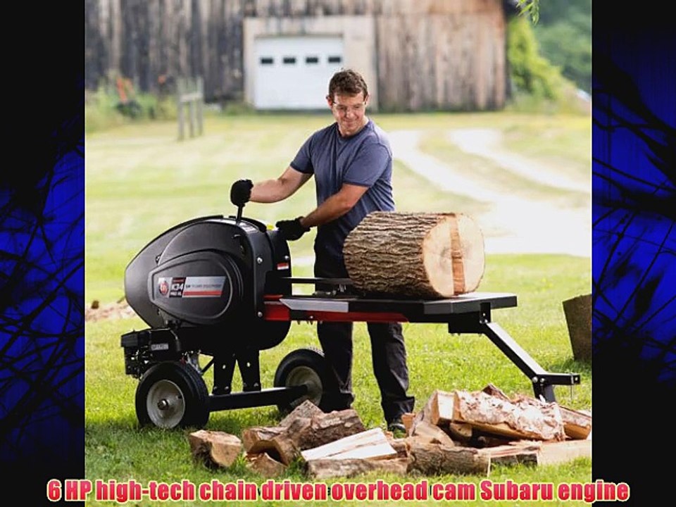 DR RapidFire Log Splitter Pro-XL Electric Start