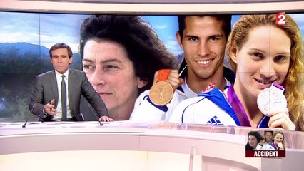 Portrait de C. Muffat, A. Vastine et F. Arthaud dans le JT de 20h