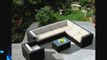 Ohana Collection PN0803 8-Piece Outdoor Patio Sofa Sectional Wicker Furniture Couch Set