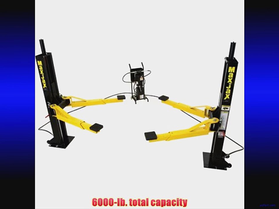 Dannmar Maxjax Portable Auto Lift Post System Mid Rise Model