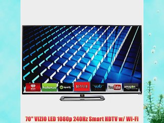 70 VIZIO LED 1080p 240Hz Smart HDTV w/ Wi-Fi