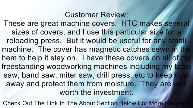 HTC TS-9036 Tool Saver Machine Cover Small 27-Inch x 36-Inch Review