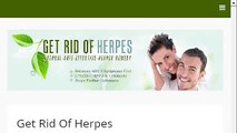 How-To Get Rid Of Herpes Type 1 Sores On The Lips