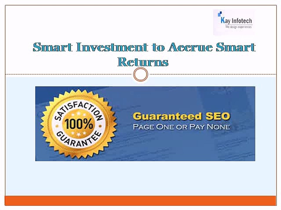 Guaranteed SEO services in India