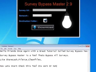 [2015 Update]FileIce Survey Bypasser Hack- Bypass surveys, Fileice,Cleanfiles,DollarUpload,Sharecash/ 2015 [FREE]