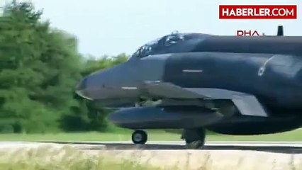 Türk Hava Kuvvetleri'ndeki F- 4 Uçaklarının Uçuşlarından Görüntü