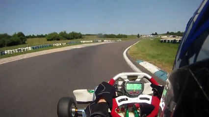 Roulage Pusey le 20-07-13 avec le kart de Sylvain Run 1 (720p)