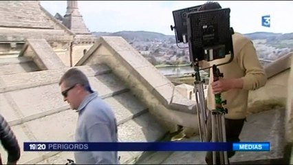 Tournage Cap Sud-Ouest à la cathédrale Saint Front de Périgueux