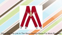 McGuire-Nicholas 110C 2-Inch Wide Red Suspenders Review