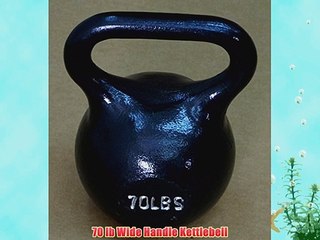 70 lb Wide Handle Kettlebell