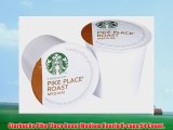 Starbucks Pike Place Roast Medium Keurig K-cups54 Count.