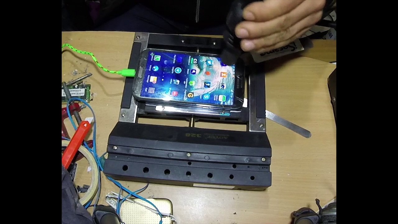 samsung note 2 riparazione vetro