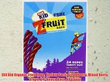 Clif Kid Organic Fruit Rope Variety Pack Strawberry Mixed Berry Grape 0.7-Ounce Bars 48 Count