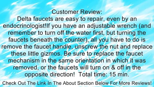 Delta RP4993 Set of Two Replacement Seats and Springs for Delta Faucets, NA Review