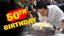 Aamir Khan's 50th BIRTHDAY | BIG BASH