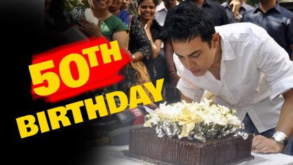 Aamir Khan's 50th BIRTHDAY | BIG BASH