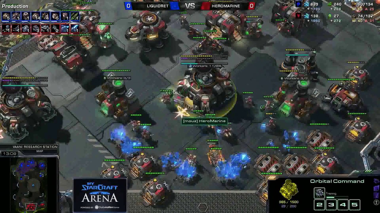 ret (Z) vs. HeRoMaRinE (T) - MyStarCraft Arena #6 powered by Dailymotion StarCraft II Heart of the Swarm