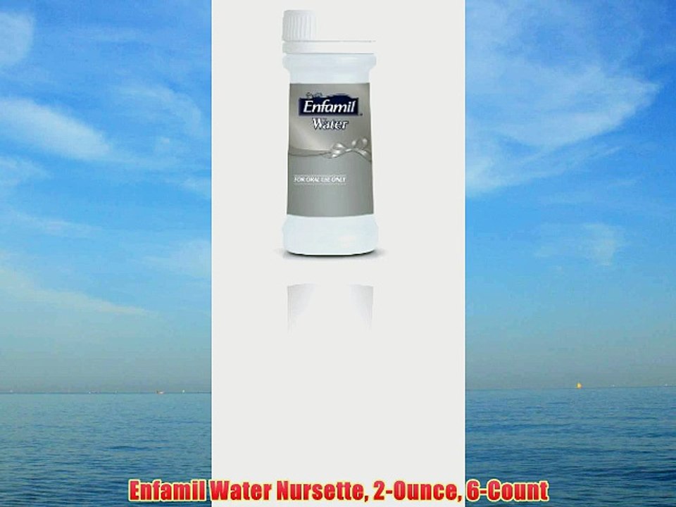 enfamil water