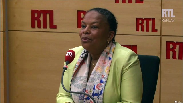 La réaction de la ministre Christiane Taubira sur RTL