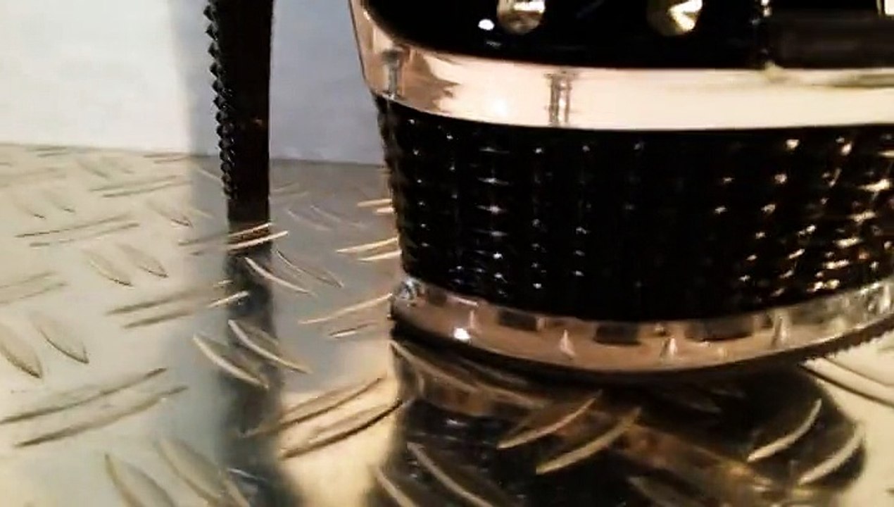 EXTREME DANGEROUS SKY HIGH HEELS PLATEAU PANTOLETTE 6,5 INCH (16,5 cm)!