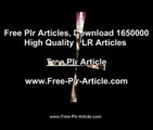 Private Label Rights Articles (PLR) are a fantastic www.free-plr-article.com