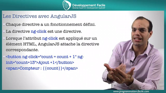 Comment utiliser les directives les expressions les opérateurs arithmétiques AngularJS