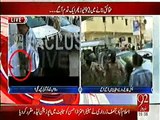 MQM WORKER WAQAS SHAH WAS KILLED BY MQM IN PROTEST AGAINST RANGER
