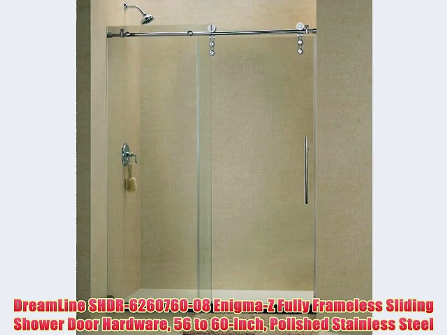 Dreamline Shdr 6260760 08 Enigma Z Fully Frameless Sliding Shower