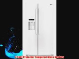 LG LSC27925 27 Cu. Ft. Large Side By Side Refrigerator with Ice and Water Dispenser White