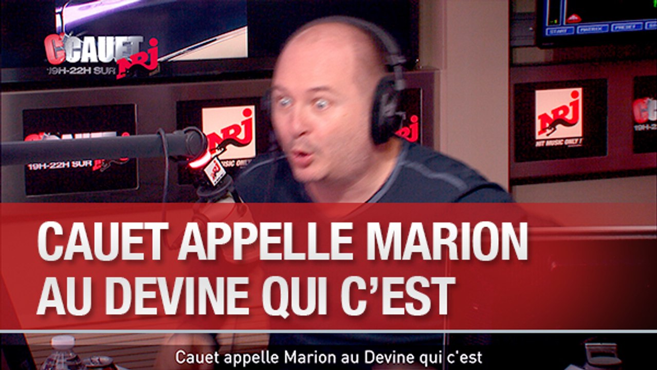 Cauet appelle Marion au Devine qui c'est - C'Cauet sur NRJ