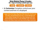 Powerful Wordpress theme plugin - Niche Website Theme 2.0