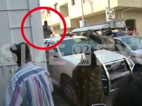 This footage clearly shows that MQM worker Waqas Ali Shah was killed by a protester and not by Rangers