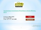 Technology Investment in Asian Mining, 2015