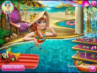 Anna Pool Celebration - Elsa Princess Movie Game